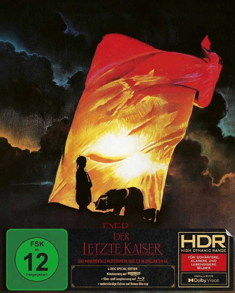 Der letzte Kaiser | 4-Disc Special Edition (4K Ultra HD Blu-ray + 2x Blu-ray + Bonus-Blu-ray)