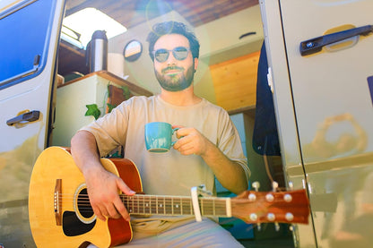 Winkee Rocks - Guitar Tea Strainer - Tea Infuser for Loose Tea | Tea Infuser Funny | Tea Strainer for Cup | Spice Strainer Silicone | Tea Ball Guitar Figure | Birthday Christmas Valentine's Day Gift