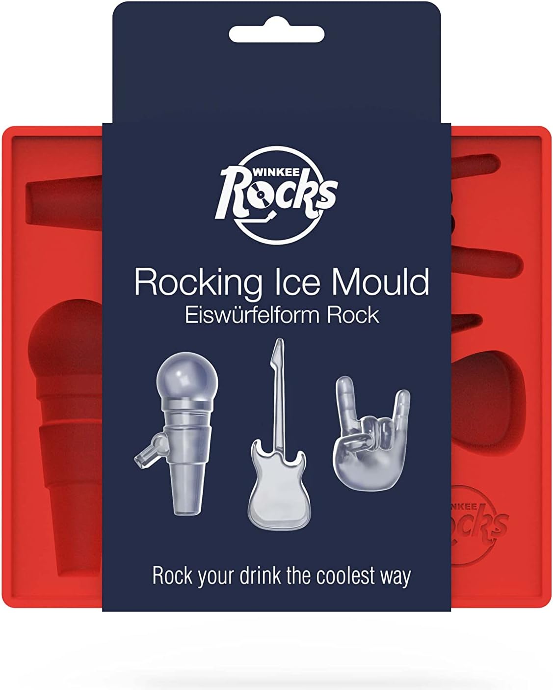 Winkee - Ice Cube Tray - Rock Ice Cubes