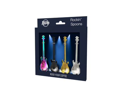 Winkee - Rockin` Guitar Spoon Set - 4 Pcs
