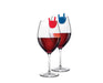Winkee - Drinks Markers - Rock Hand Glass Marker - Set Of 8