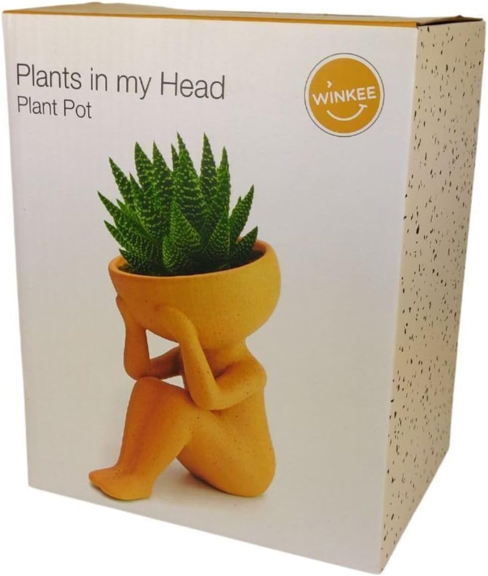 Winkee - Plants In My Head Plant Pot