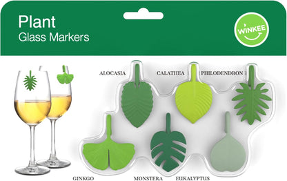 Winkee - Drinks Markers - Plant Glass Markers