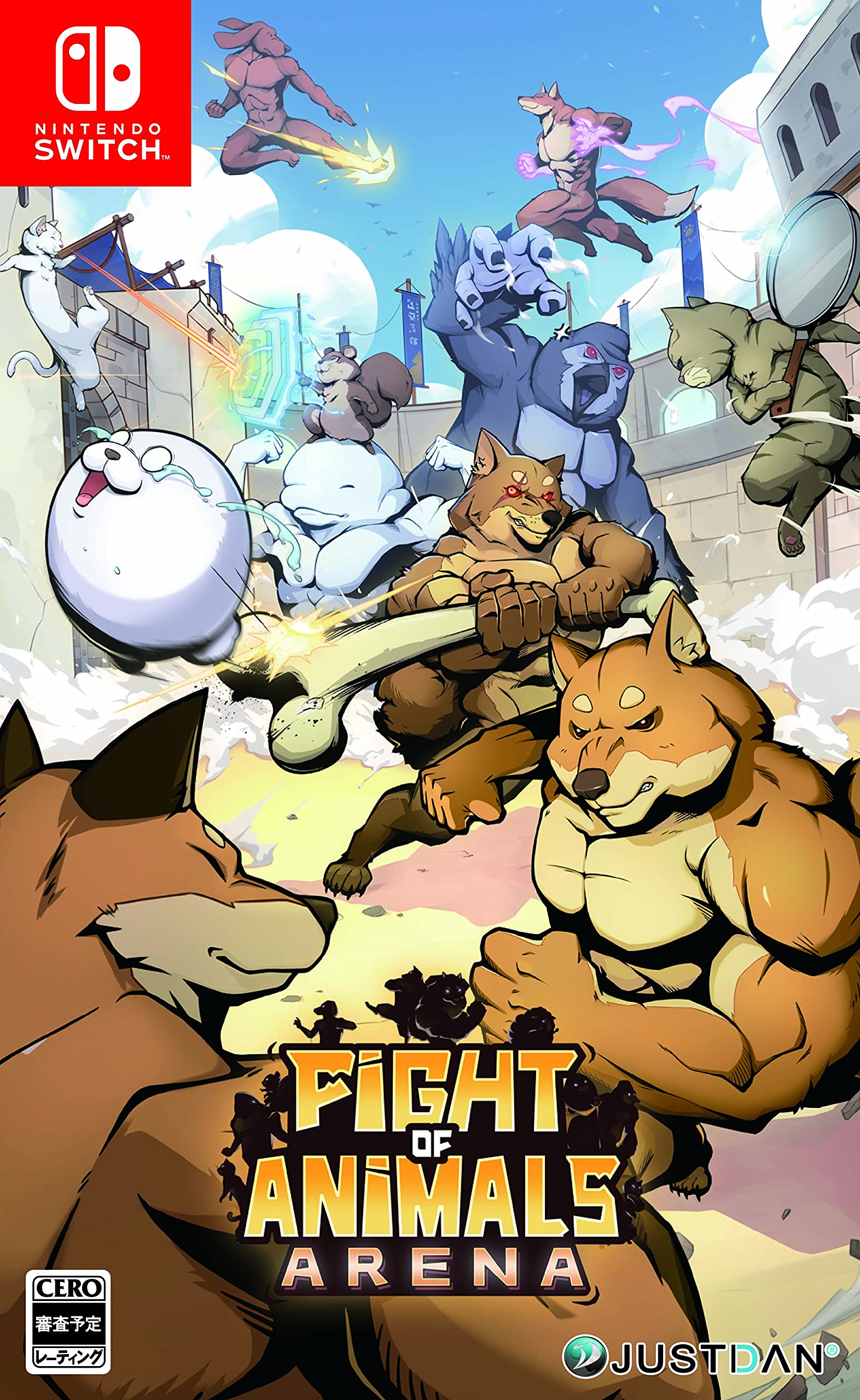 Fight of Animals: Arena - Switch (【初回特典】エッグドッグオリジナルアクリルスタンディー、オリジナルサウンドトラックコレクションCD 同梱