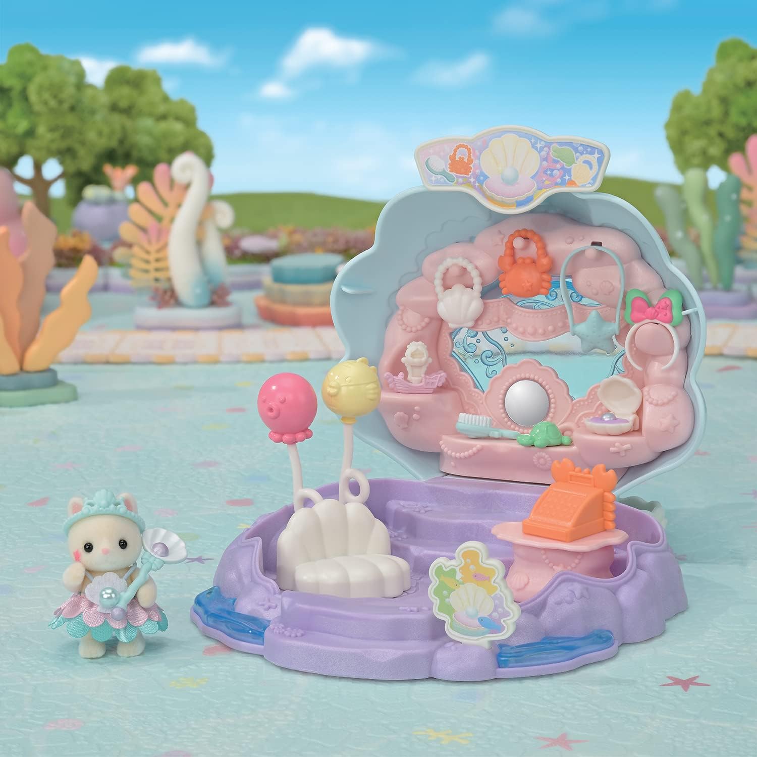 Sylvanian Families - 5760 Baby Mermaid Shop Dollhouse Playsets