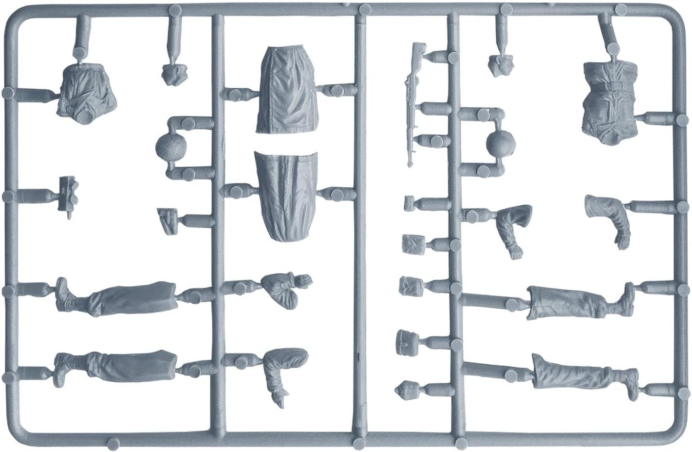 Miniart MA35477 1/35 American Officer Special Edition - Set di 5 statuette in plastica
