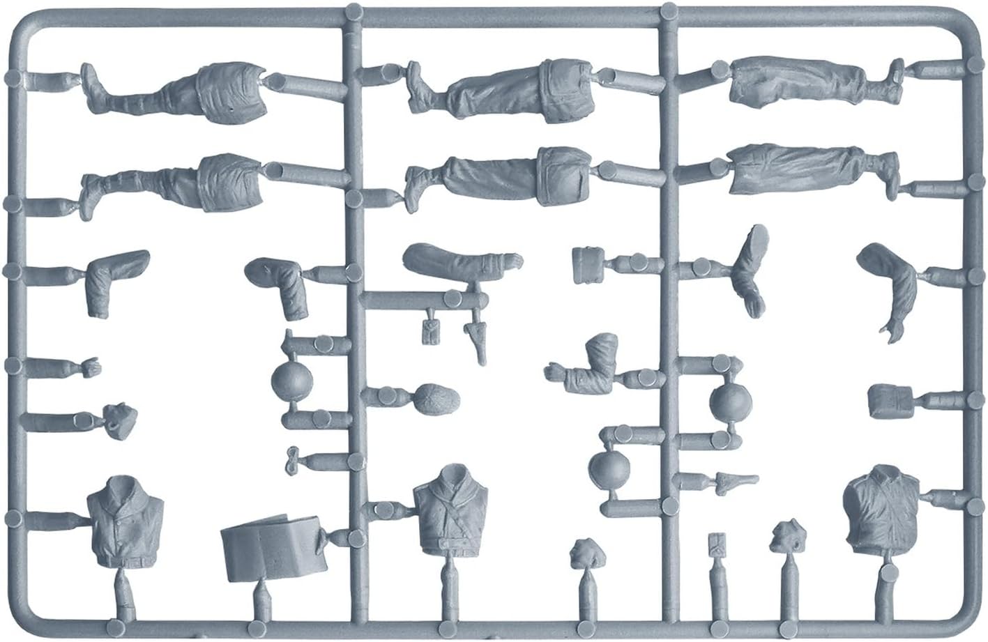Miniart MA35477 1/35 American Officer Special Edition - Set di 5 statuette in plastica