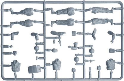 Miniart MA35477 1/35 American Officer Special Edition - Set di 5 statuette in plastica
