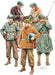 Miniart MA35477 1/35 American Officer Special Edition - Set di 5 statuette in plastica