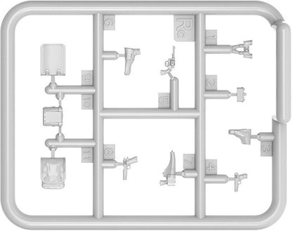 Miniart MA35477 1/35 American Officer Special Edition - Set di 5 statuette in plastica