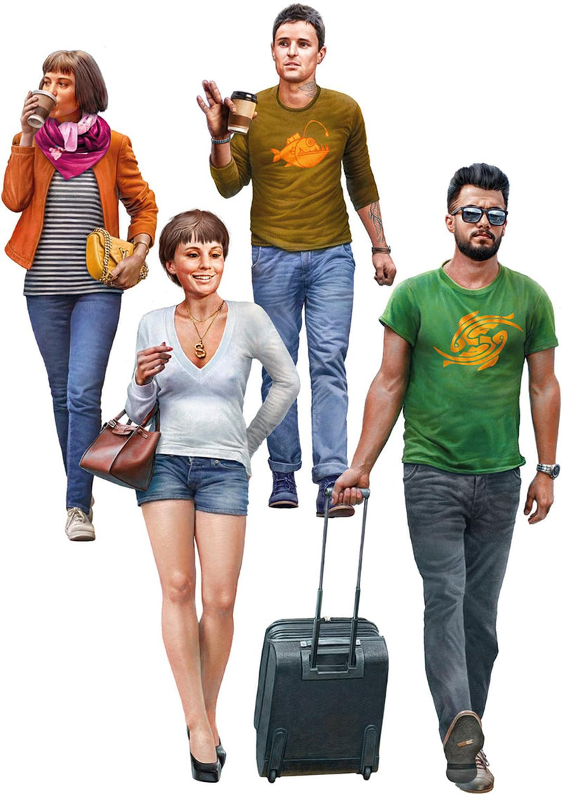 MiniArt 38095 1:35 viaggiatori della città – riproduzione fedele all'originale, modellismo, kit di costruzione in plastica, fai da te, hobby, incollaggio, modellismo, assemblaggio, non verniciato