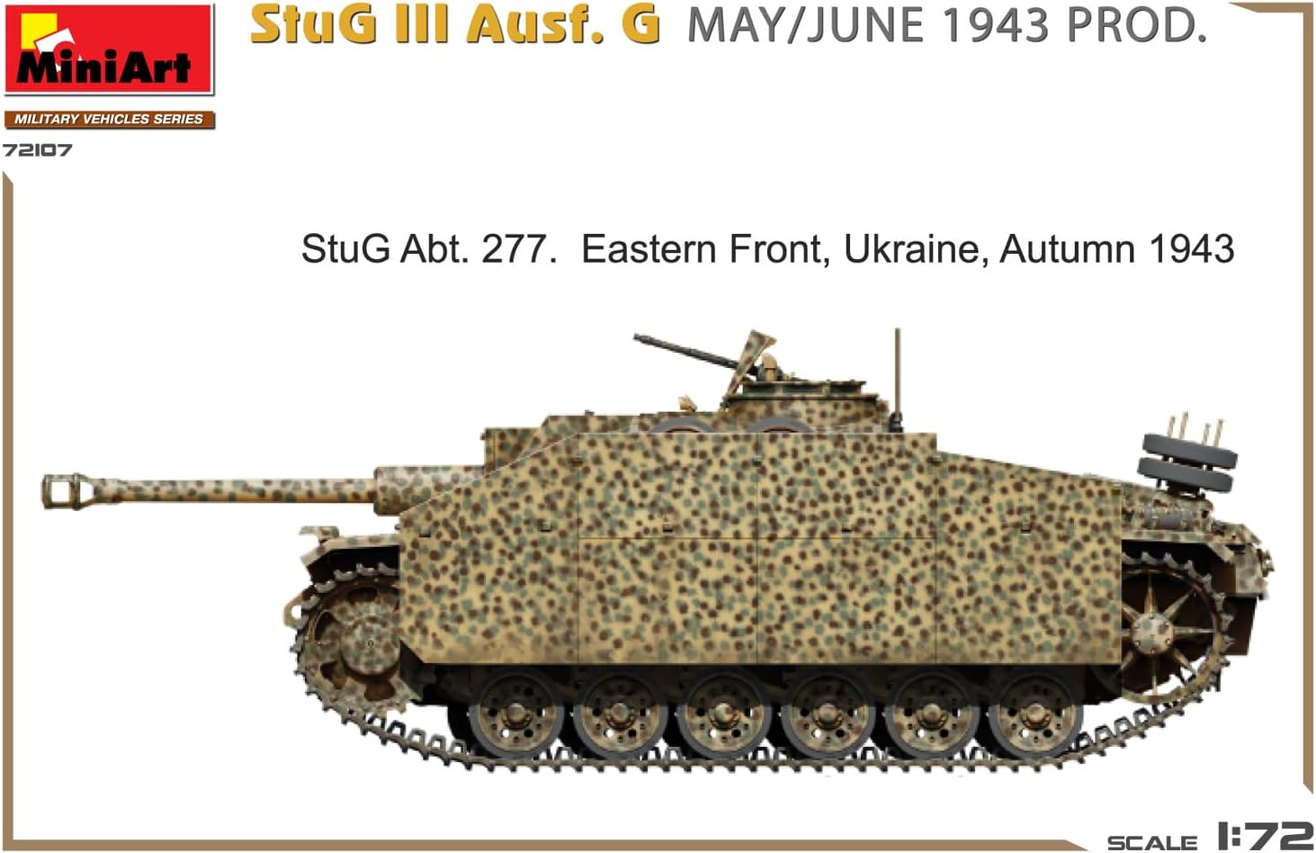 Miniart 1:72 - StuG III Ausf G May/June 1943