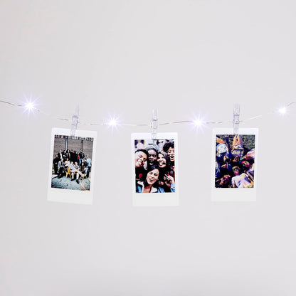 instax Fujifilm mini Link 2 Smartphoneprinter Bundel, Clay White