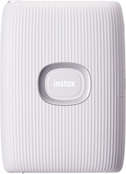 instax Fujifilm mini Link 2 Smartphoneprinter Bundel, Clay White