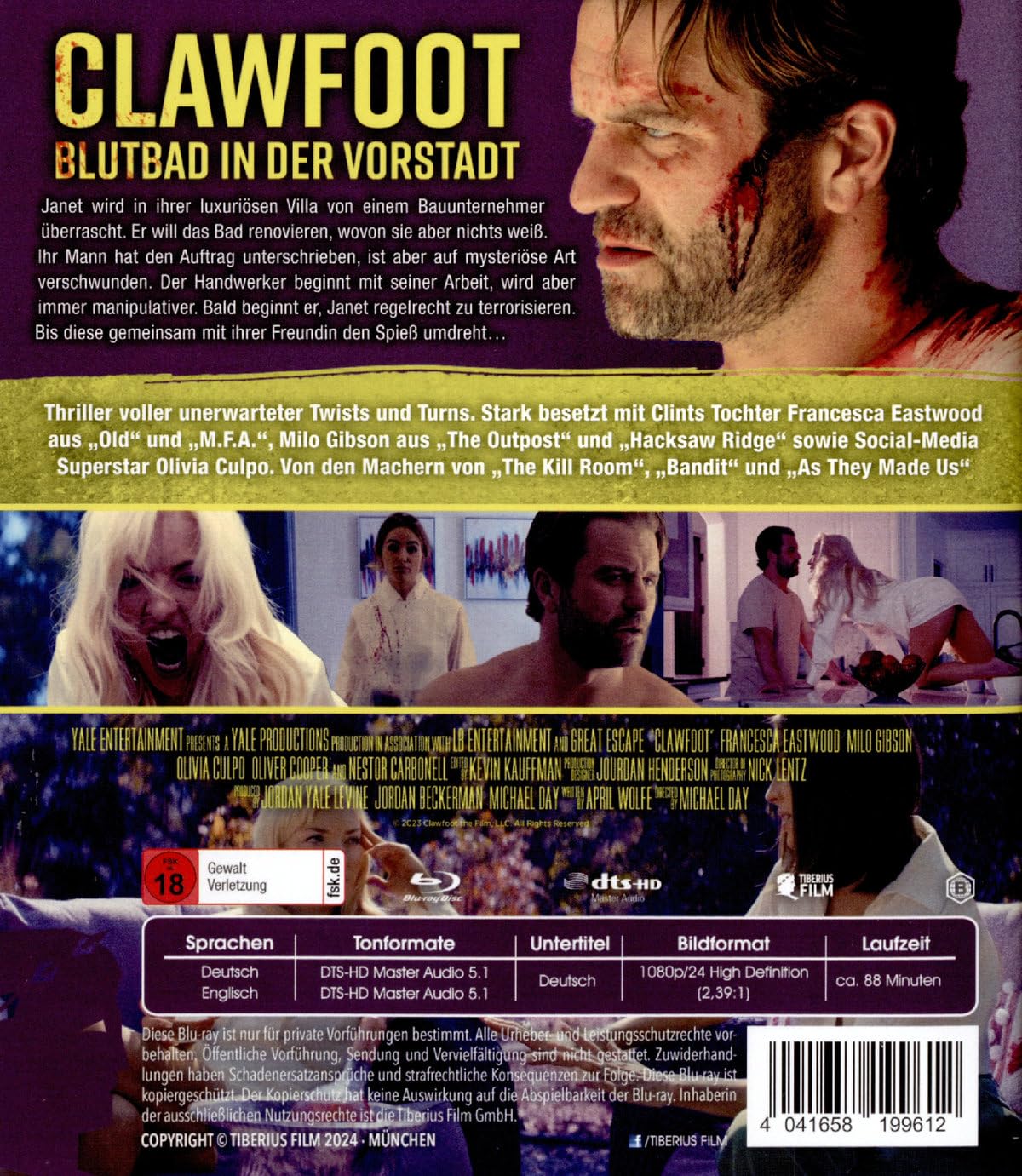 DAY, MICHAEL - CLAWFOOT - BLUTBAD IN DER VORSTADT