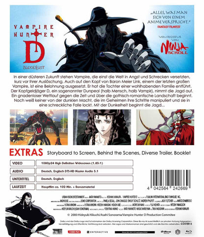 Vampire Hunter D: Bloodlust - Cover B - LImited Edition