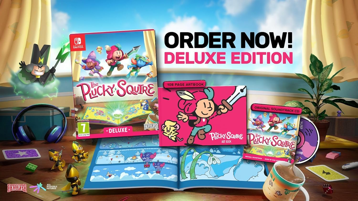 The Plucky Squire - Devolver Deluxe Switch