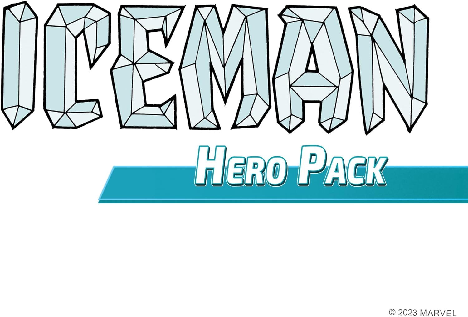 Fantasy Flight Games Marvel Champions The Card Game Iceman Hero Pack - Superhero Strategy Game, Cooperative Game for Kids and Adults, Ages 14+, 1-4 Players, 45-90 Minute Playtime, Made