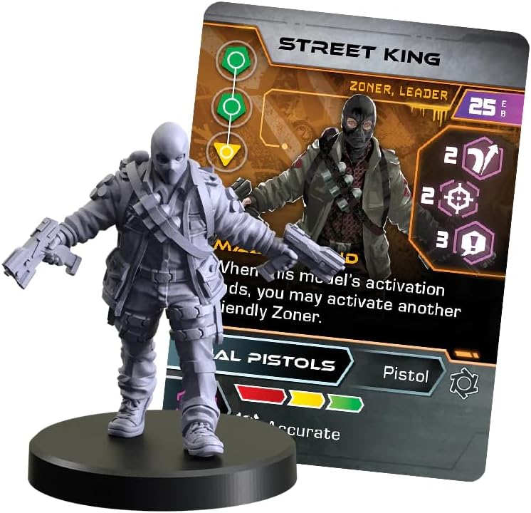 Monster Fight Club Cyberpunk Red Combat Zone Board Game Expansion: Zoners Starter Gang