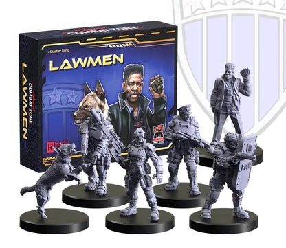 Monster Fight Club Cyberpunk Red Combat Zone Miniatures Erweiterung: Lawmen Starter Gang