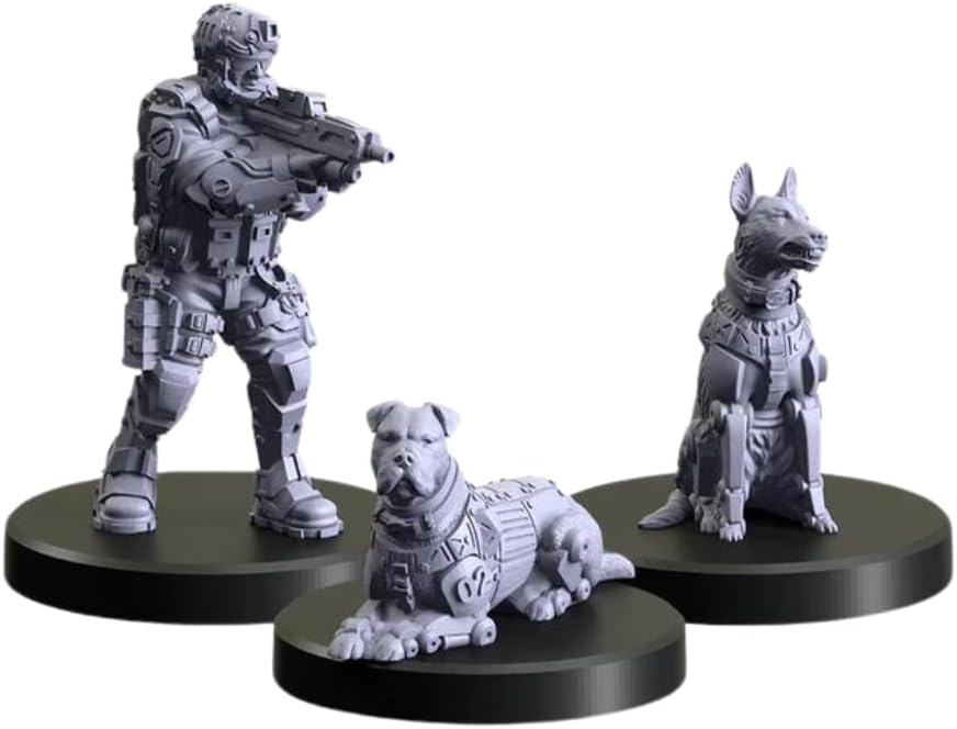 CYBERPUNK RED: COMBAT ZONE Law Dogs Expansion (Lawmen Gonks)