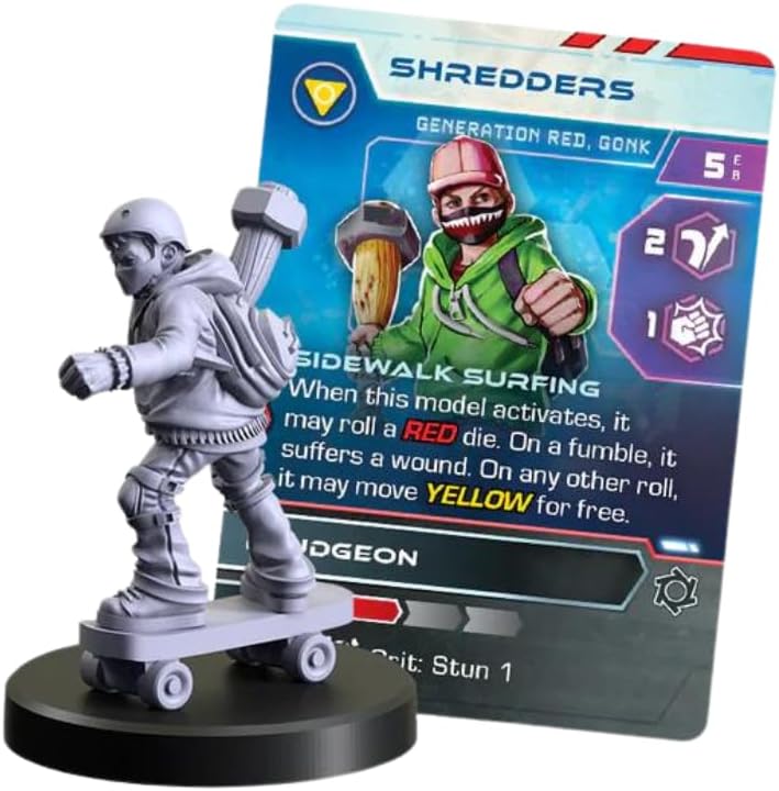 Monster Fight Club CYBERPUNK RED: COMBAT ZONE Underfoot Urchins Expansion (Gen Red Gonks)