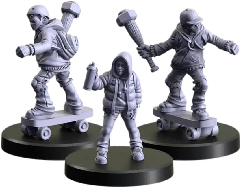 Monster Fight Club CYBERPUNK RED: COMBAT ZONE Underfoot Urchins Expansion (Gen Red Gonks)