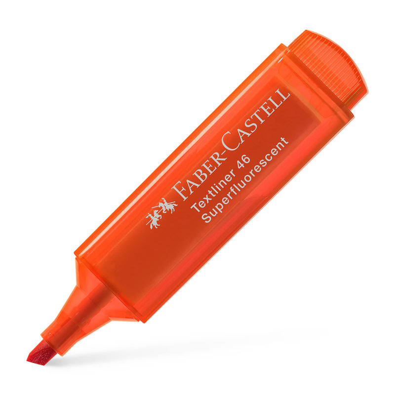 Faber-Castell Highlighter Textliner 46 Orange (Pack 10) - 154615