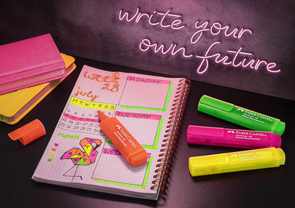 Faber-Castell Highlighter Textliner 46 Orange (Pack 10) - 154615