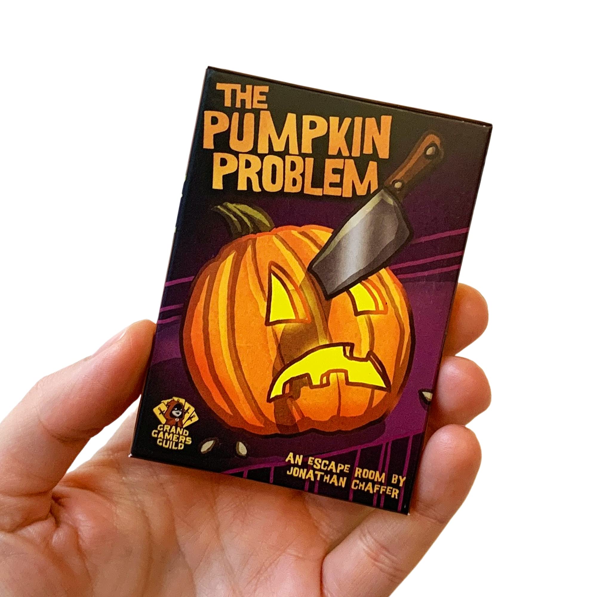 Escape Room in your Pocket | The Pumpkin Problem: an Easy Strategy Game for Autumn. Mini Escape Rooms for Birthdays, Holidays, Couples, Families.
