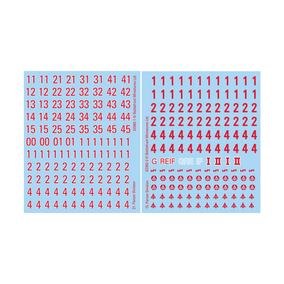 Flames Of War DAK (German) Decals