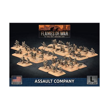 Flames of War American Beach Assault Company UBX86
