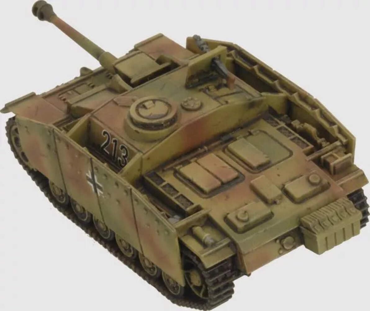 Flames of War German Fallschirmjager Stug Assault Gun Platoon (Late War, GBX143)