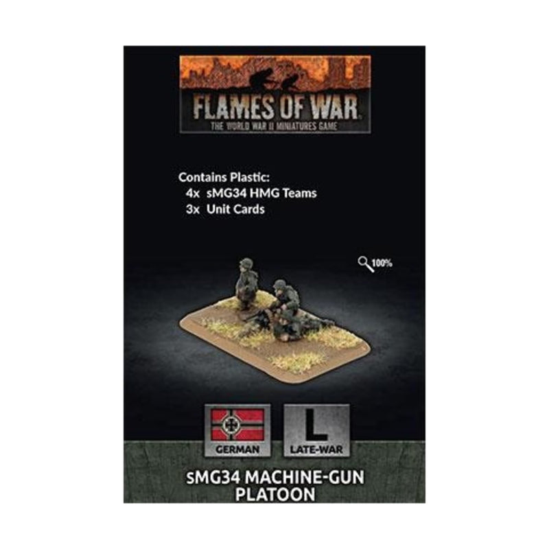 Flames of War: Late War: German: MG34 Machine-Gun Platoon (GE784)