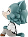 Rukappu BEASTARS Legoshi, Approx. 4.3 inches (110 mm), PVC Pre-painted Action Figure