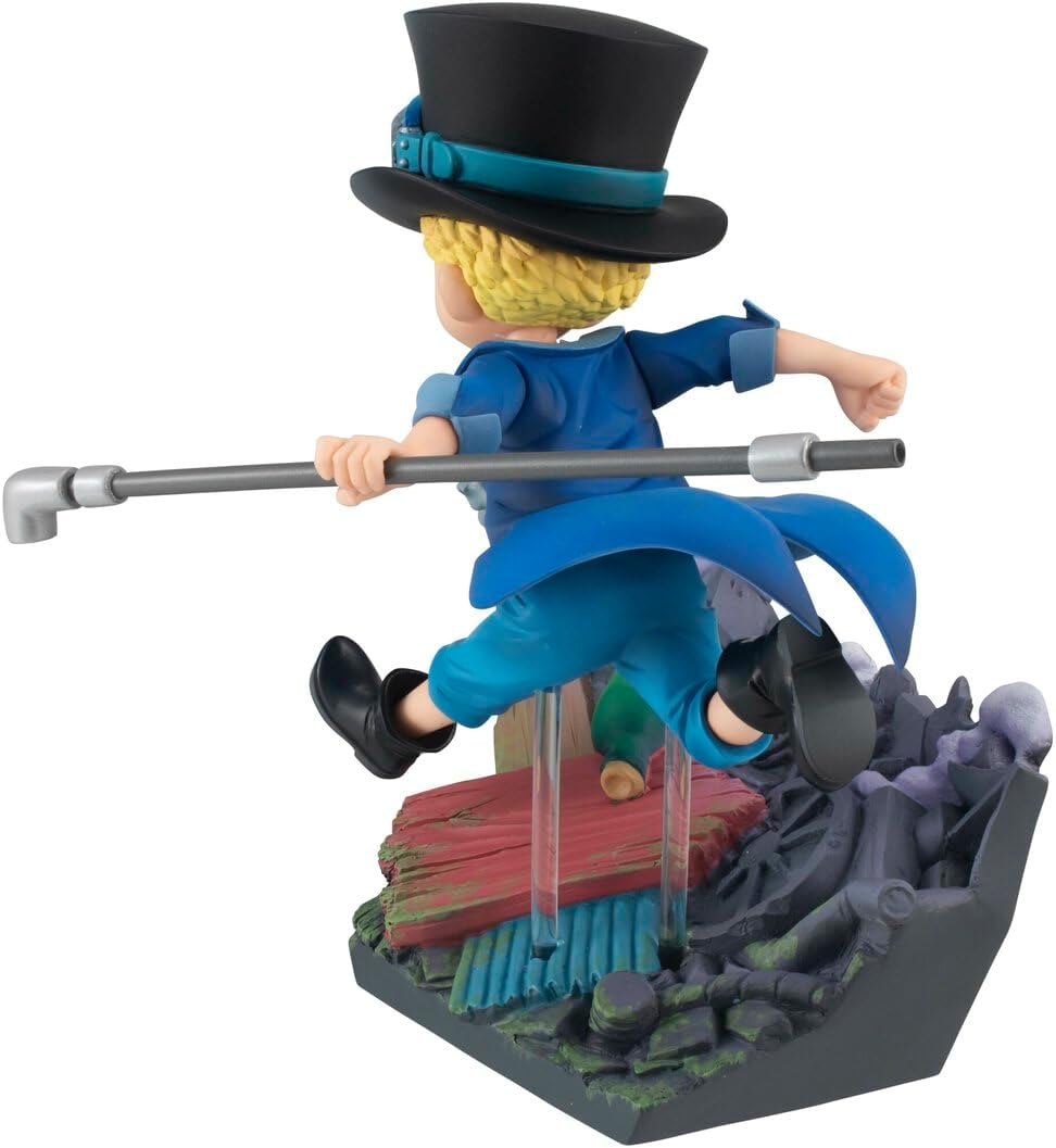 One Piece G.E.M. Series Pvc Statue Sabo Run! Run! Run! 13 Cm