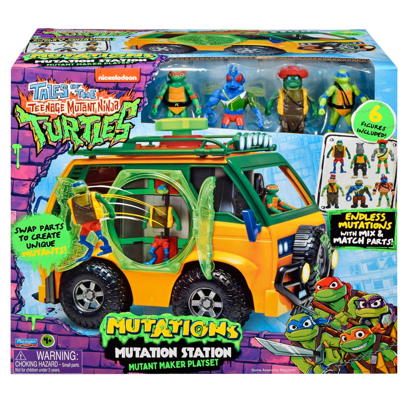 Tales of Teenage Mutant Ninja Turtles Mutation Station. Mutant Maker Playset. Create countless combinations of the iconic TMNT team with the push of a button!