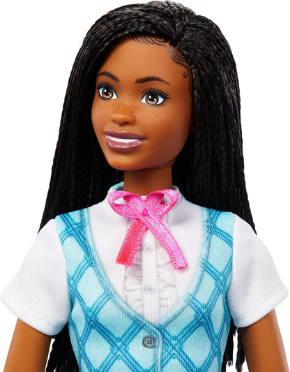 Barbie “Brooklyn” Doll & Accessories from Barbie Mysteries: The Great Horse Chase, Includes Fashion Doll, Removable Riding Outfit & Helmet, HXJ39