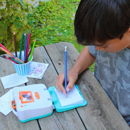 Flycatcher SSG204 Smart Sketcher GO Portable Creative STEAM Toy with Bluetooth, Multicolour