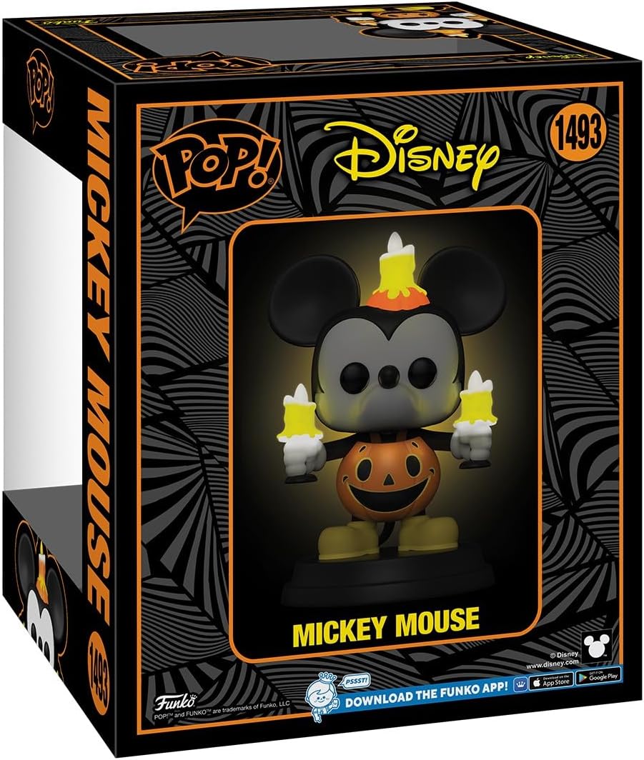 Funko Pop! Super: Disney - Mickey Mouse - (SFX) Lights and Sounds - Collectable Vinyl Figure - Gift Idea - Official Merchandise - Toys for Kids & Adults - Model Figure for Collectors and Display
