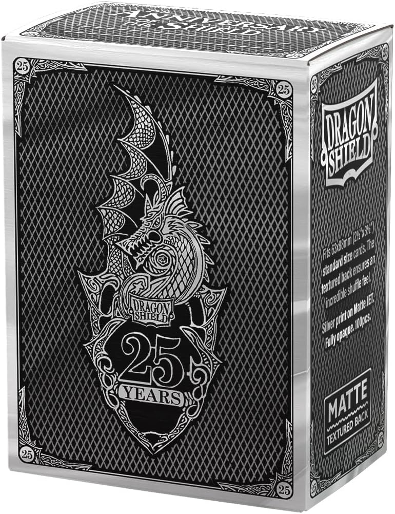 Arcane Tinmen ApS ART12120 Dragon Shield: Matte Art 25th Anniversary
