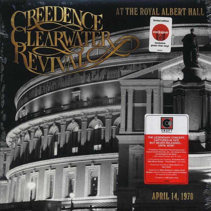 At The Royal Albert Hall (April 14. 1970) (Translucent Green/Black Marble