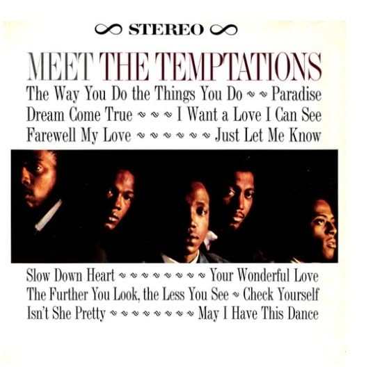 Meet The Temptations Original Mono Master