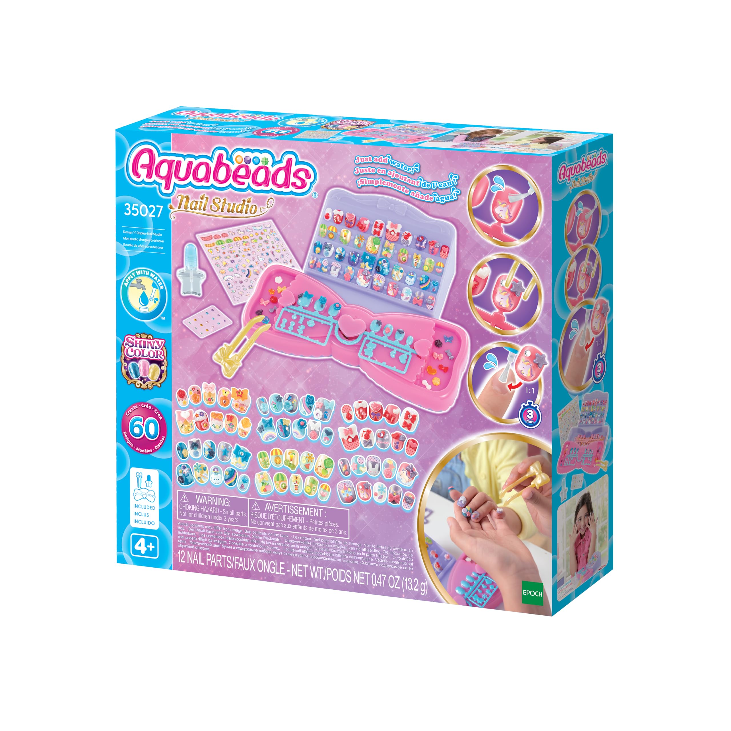 Aquabeads Nail Studio - 35027 Design 'n' Display Set