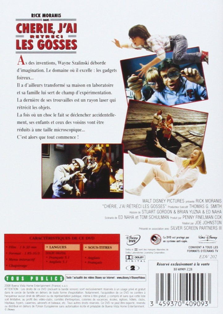 Chérie, j'ai rétréci les gosses
