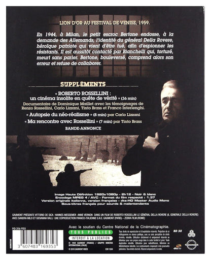 Le General De La Rovere/Blu-Ray