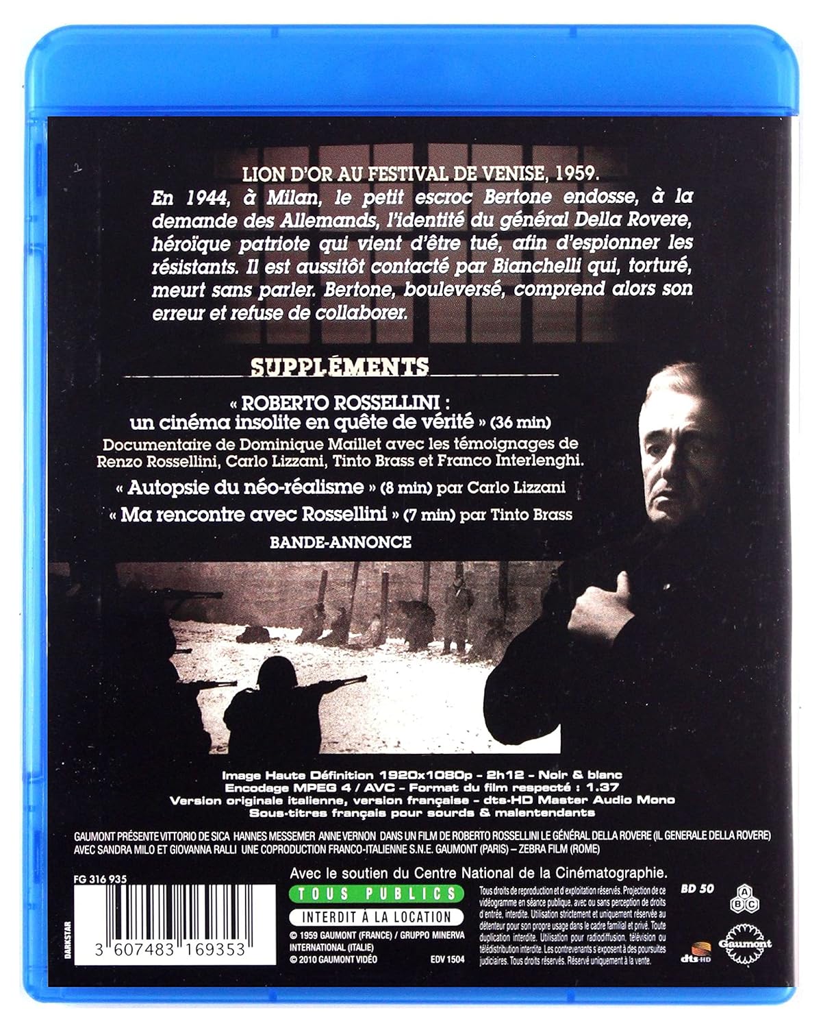 Le General De La Rovere/Blu-Ray