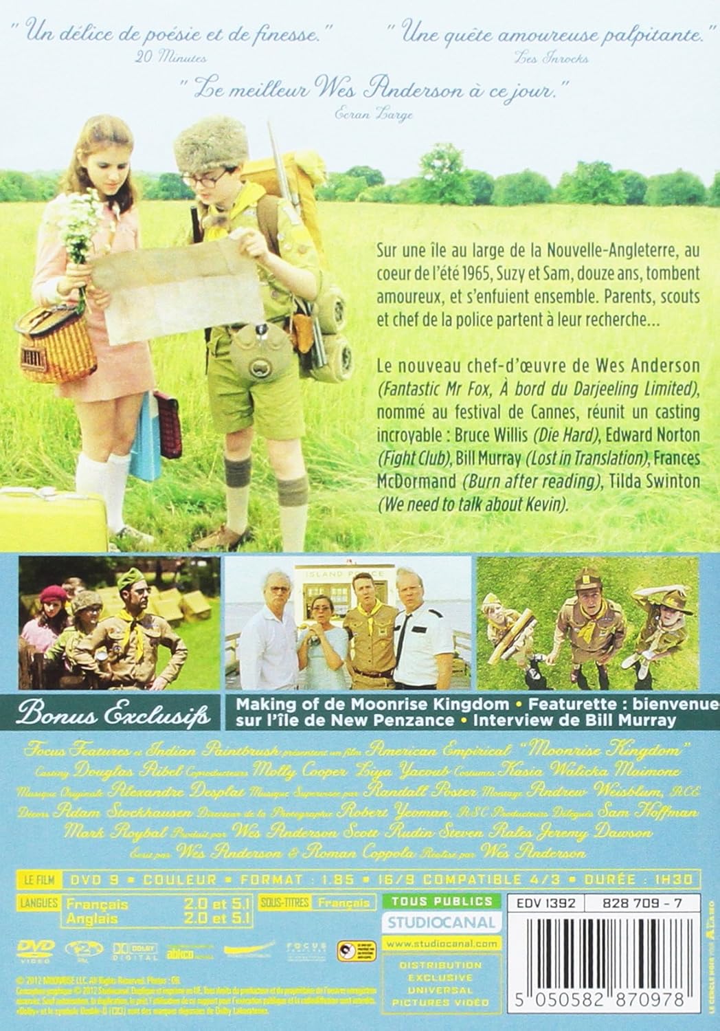 Moonrise Kingdom (Region 2)