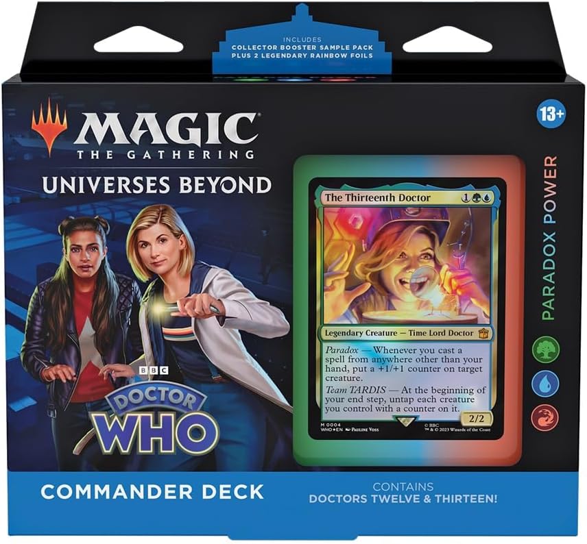 Magic the Gathering Universes Beyond Doctor Who Commander Decks (4 Decks Per Display