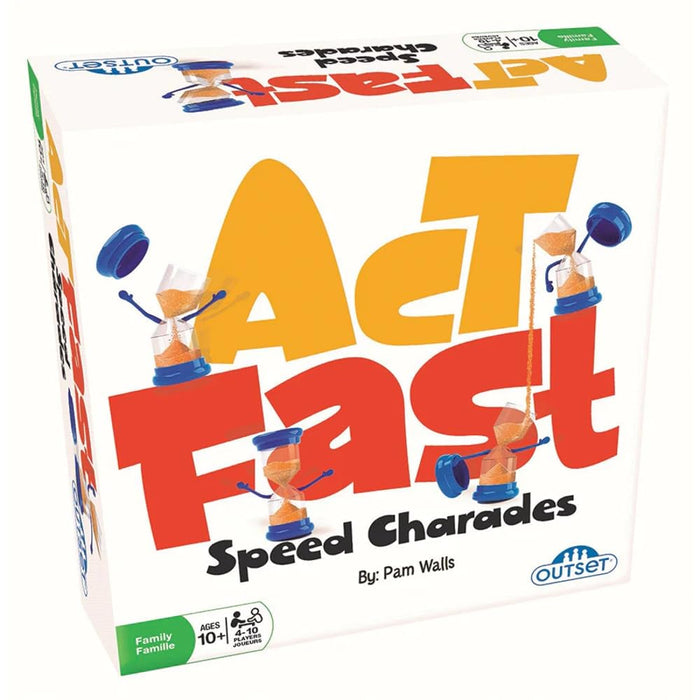 Act Fast - Speed Charades - Great for Family Game Night - for Ages 10 and up by Outset